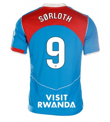 Atletico Madrid Alexander Sorloth #9 Tredjetrøje Dame 2025-26 Kortærmet